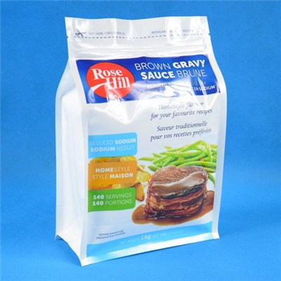 Box Pouch With Zip Lock For Food