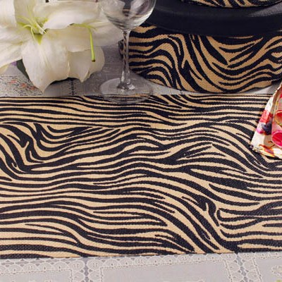 Black PP Outdoor Placemats