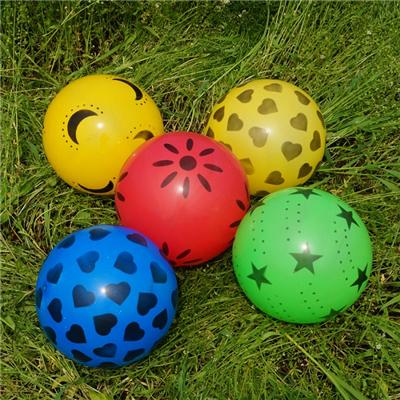 2015 Children''s Inflatable Toy Cartoon Inflatable Ball 3 To 7 Years Old Children On The Ball Elastic Massage Ball,Welcome To Sample Custom