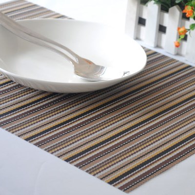 Striped Christmas Place Mats