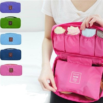 The New 2015 Washing Supplies Make-up Bag Receive Underwear Bra Bag Small Specification Organize Travel Toiletry Bags,Welcome To Sample Custom