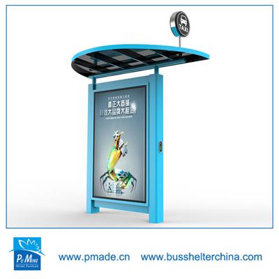 Hot sales biollboard outdoor advertising bus shelter in Guangzhou