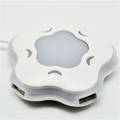 4 Ports USB HUB With Night-light (jp508)