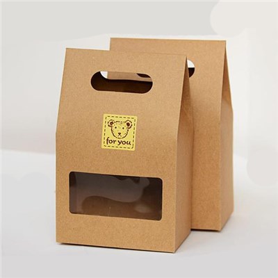 Paper Food Box With Handle