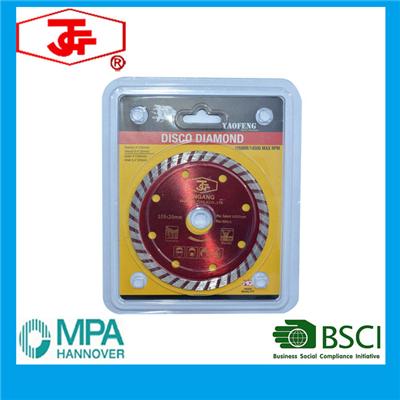 105mm Turbo Diamond Saw Blade Hot Pressed