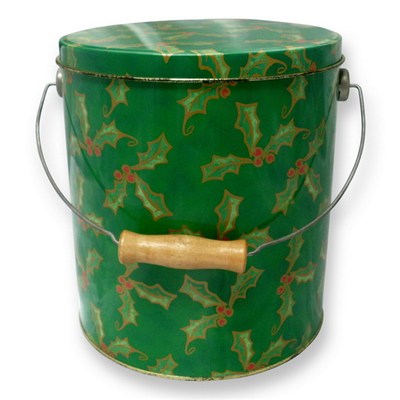 U1241 Tin Bucket & Trash Can