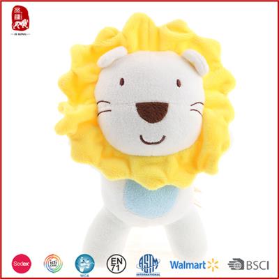White And Yellow Undressed Lion