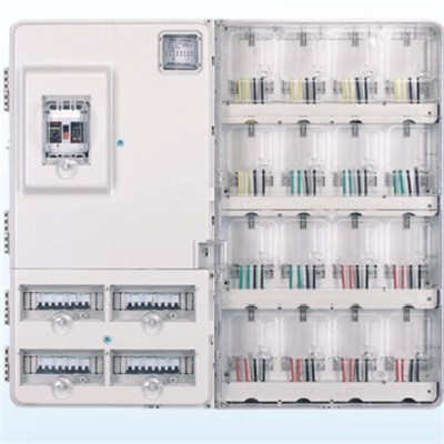 Single Phase Sixteen Circuits Plug-in Meter Box