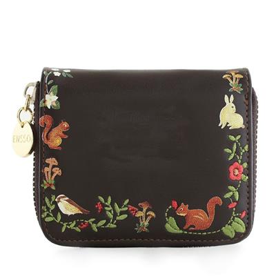 Embroider Leather Wallet