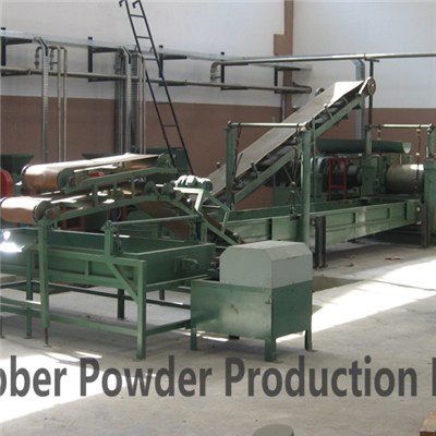 Semi-automatic Rubber Powder Production Line