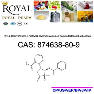 (2R)-2-Deoxy-2-fluoro-2-Methyl-D-erythropentonic Acid GaMMa-lactone 3,5-dibenzoate