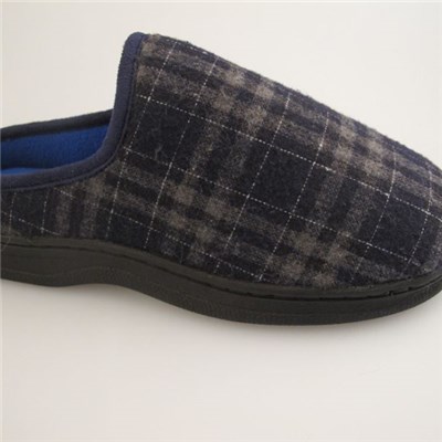 Soft Plaid Cloth Bedroom TPR Sheet For Slippers