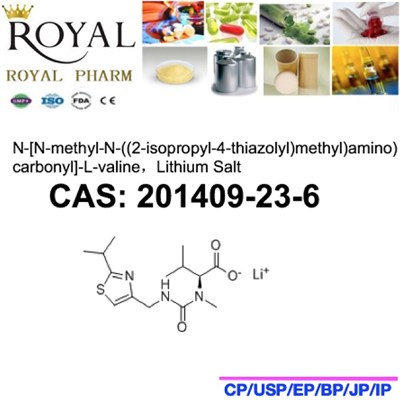 N-[N-methyl-N-((2-isopropyl-4-thiazolyl)methyl)amino)carbonyl]-L-valine,Lithium Salt