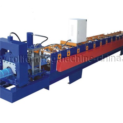 Automatic Metal Roofing Step Tile Ridge Cap Roll Forming Machine