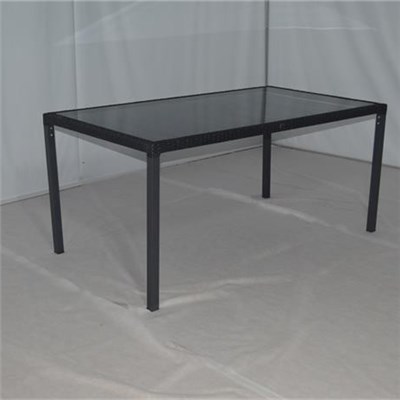 Glass Rectagular Dining Table