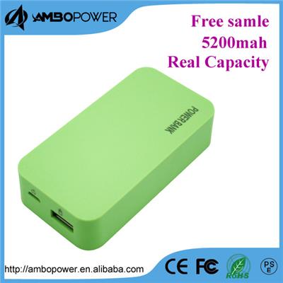 4400mah Top Quality Polymer Battery Mini External Power Bank