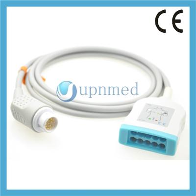 Philips M1949A 10 Lead Compatible EKG Trunk Cable