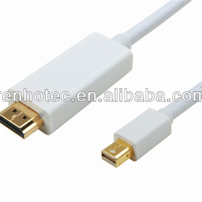 HDMI Male To Mini DP Male Cable