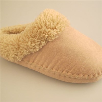 Suede Quiet Indoor Warm Soft Plush Slipper