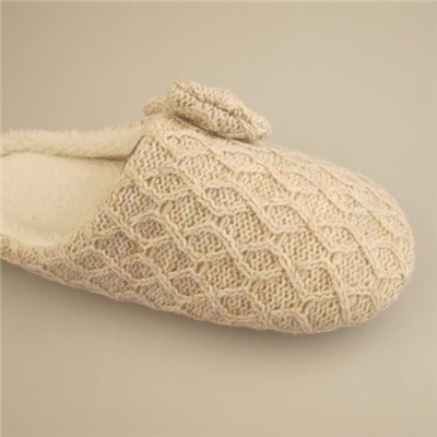 Cashmere Quiet Indoor Warm Inner Soft Sole Slipper