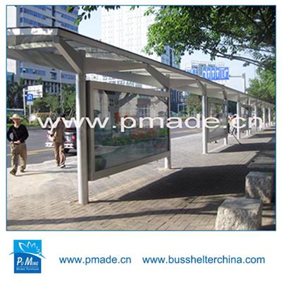 Attractive Custom Bus Shelter Stand Led Advertising Scrolling Light Box For Display