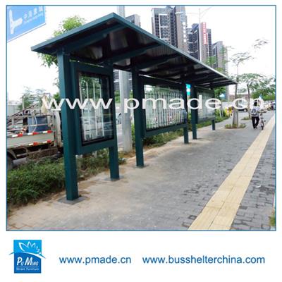 stainless steel bus station shelter for sale