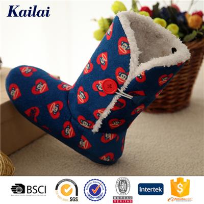 Cartoon Pattern Snow Boot