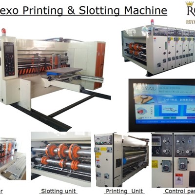 MJZX-7 High Speed Flexo Printing, Slotting (Sun Feeder)