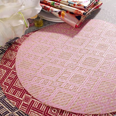 Red PP Cloth Placemats