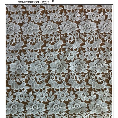 Hand Embroidery Designs Lace Fabric (S8102)