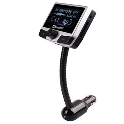 Bluetooth Car MP3 Player FM Transmitter With Two Remote Control Support SD Card And UDisk (FM8112B)