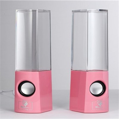Water Dancing Speaker With Colorful Lights （lileng-301)