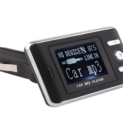 Portable Mini Car MP3 Player FM Transmitter With Remote Control Support TF/SD/U Disk (FM18A)