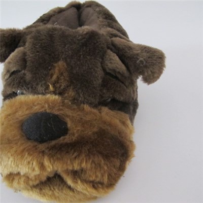 Plush Dog Slipper Plush Animal Slipper For Women Slipper