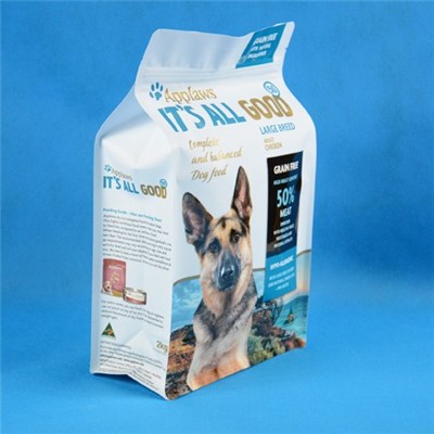 Box Pouch With Zipper For Dog Food