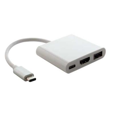 Usb3.1 Type C To HDMI AND 3.0 USB Adapter