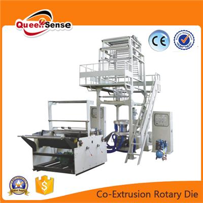 Double-Layer Co-Extrusion Rotary Die Film Blowing Machine Set