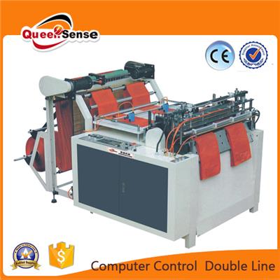 Computer Control Heat Cutting Bag Making Machine (Double Line)