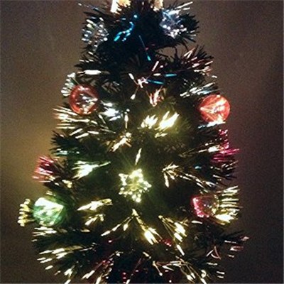 Battery Fiber Optic Christmas Tree