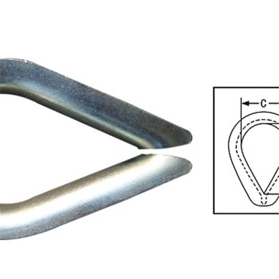 Din 6899 Type B Wire Rope Thimble