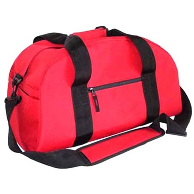 Cym Sports Bag School Travel Luggage Duffle Bag Red