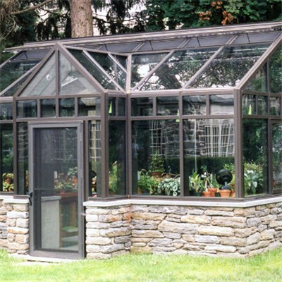 Insulating Tempered Glass Greenhouse