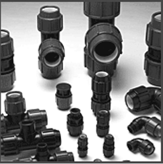 PP COMPRESSION FITTING