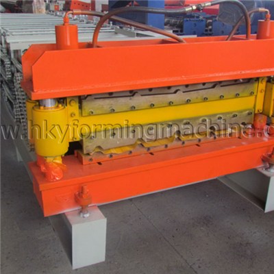 High Speed Metal Tile And Roof Double Layer Cold Roll Forming Machine