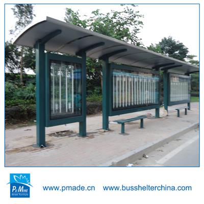 Bus shelters price with advertising light box