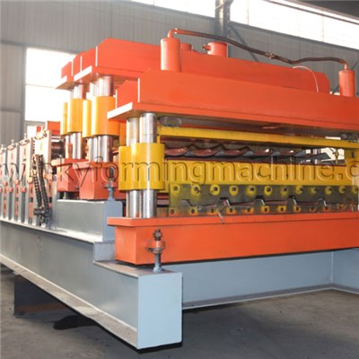 Roofing Sheet Double Layer Roll Forming Machine