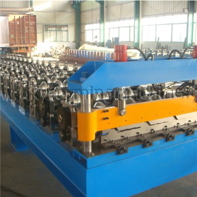 Galvanized Steel Sheet Roof Glazed Tile Roll Forming Machine