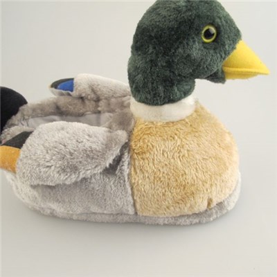 Stuffed Toy Soft Indoor Fluffy Animal Slippers