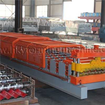 Metal Corrugated Roofing Sheet Roll Forming Equipment