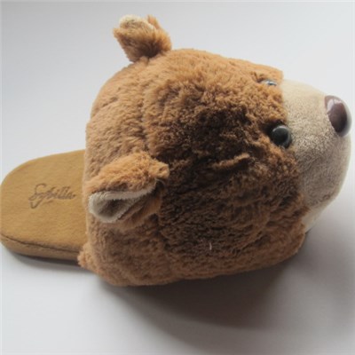 New Creative Bear Plush Slipper Super Soft Slipper For Women